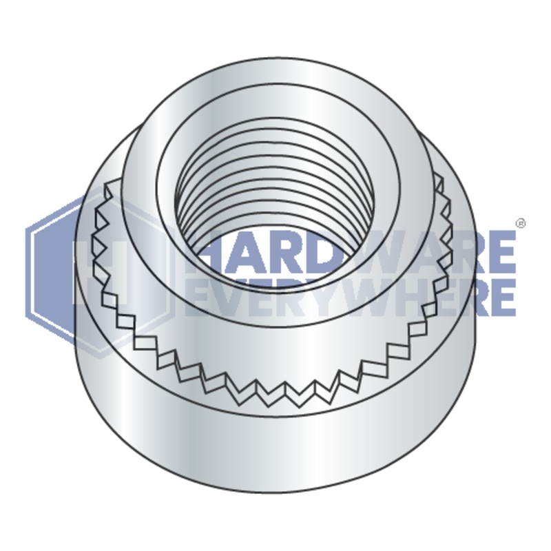 4-40-2 SELF CLINCHING NUTS / Steel / Zinc