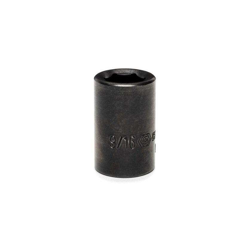 CRESCENT CIMS6N Socket, System of Measurement: Imperial, Standard Length, 9/16 in Socket, 1/2 in Drive, 6-Point