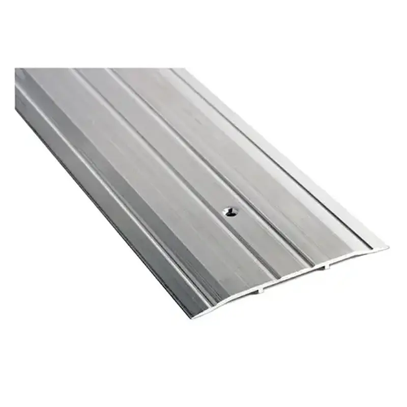 National Guard Products 613 72IN Saddle Threshold, 1/4" H x 6" W x 72" L, Milled Aluminum