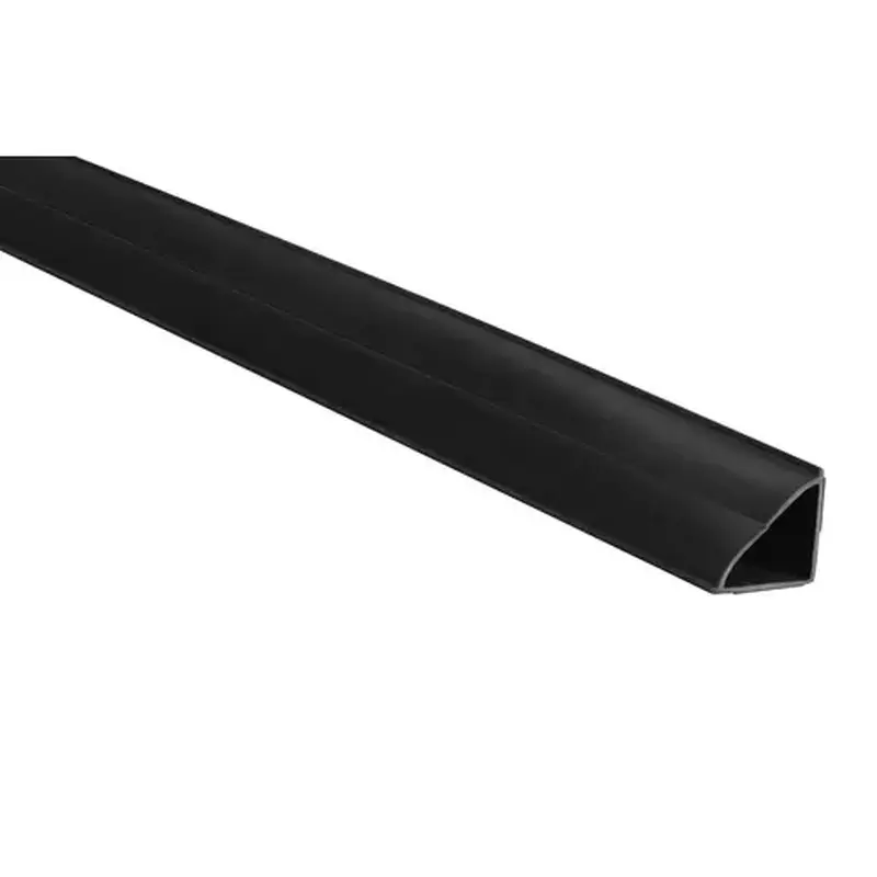 Pemko S442BL18 216" (18') SiliconSeal Adhesive Backed Fire and Smoke Gasketing Black Finish