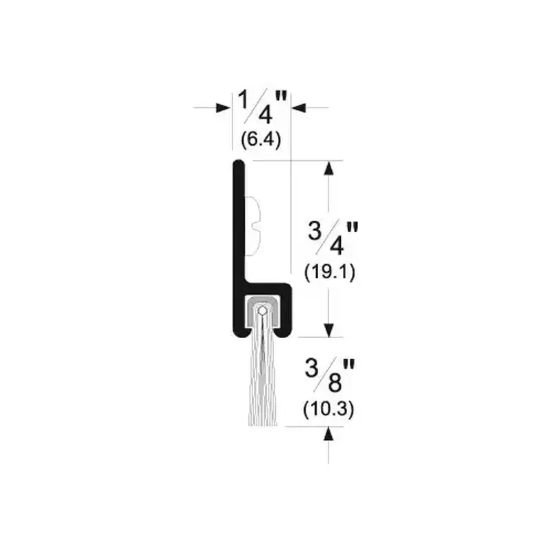 Pemko 18050CNB-36 Brush Gasketing