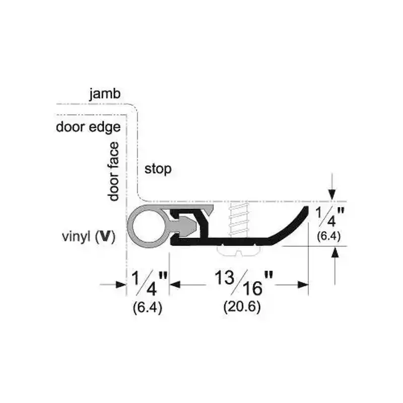 Pemko 297AV-48X96 Standard Perimeter Gasketing