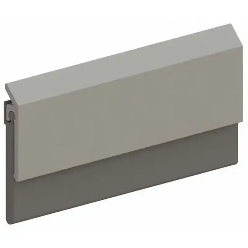Hager 750SCLR36S 36" Silicone Door Bottom Sweep Clear Anodized Aluminum Finish