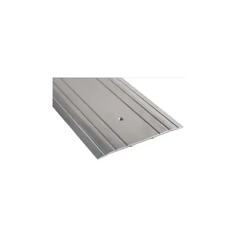 National Guard Products 813 48IN Saddle Threshold, 1/4" H x 8" W x 48" L, Milled Aluminum