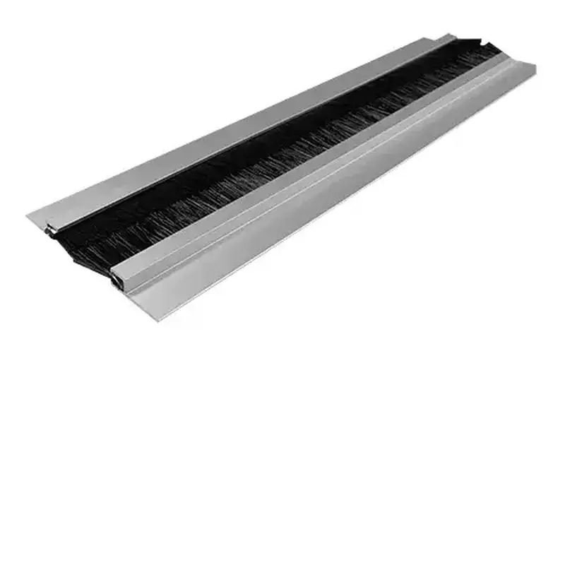 Brixwell 19-1352aL-48 NLA 48in Door Sweep Aluminum Can Be Used As A Door Sweep Or As A Meeting Rail