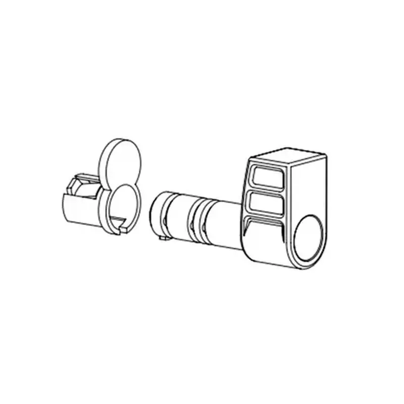 Schlage Commercial M204-152 Disposable Plastic Small Format Construction Core