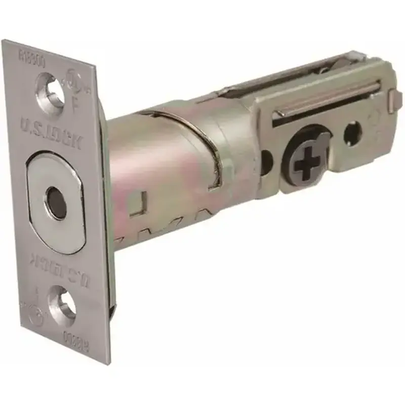 US Lock USX1604BT32D 1600 GR2 Standard Dead Bolt Latch US32D Adjustable Backset Brushed Stainless