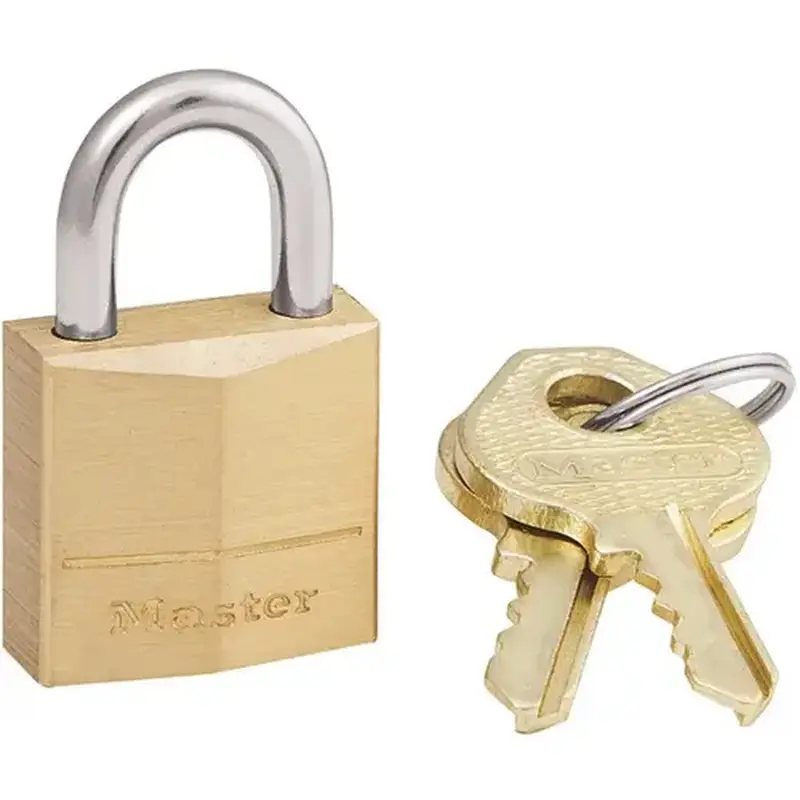 Master Lock 120KAD 3/4 in. Solid Brass Padlock Bronze
