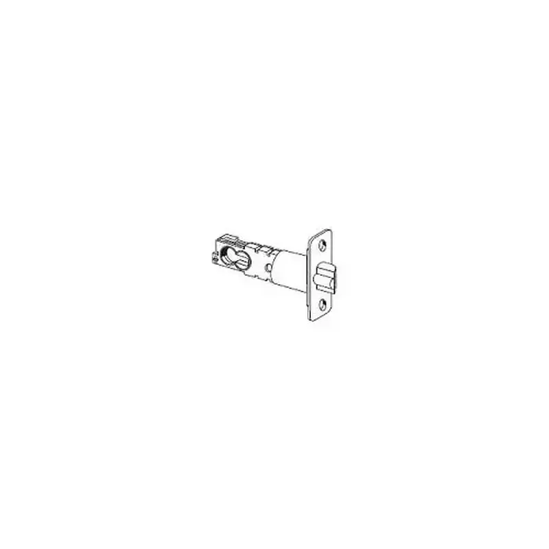 Schlage Commercial 16201609 Schlage Commercial F Series Round Corner Adjustable Spring Latch Satin Brass Finish