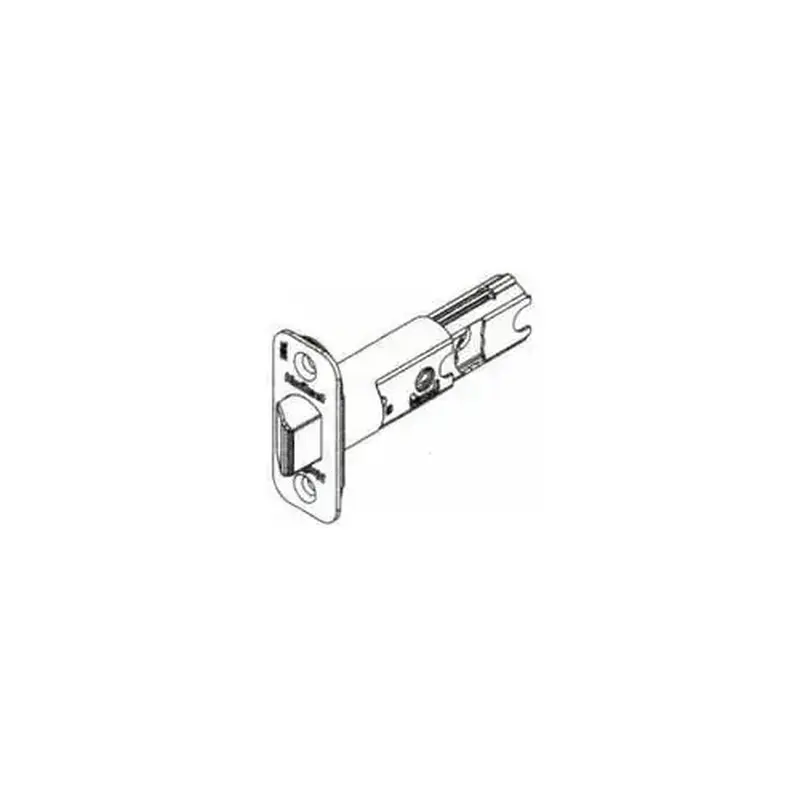 Kwikset 82246-15 Adjustable Plain Latch, Satin Nickel
