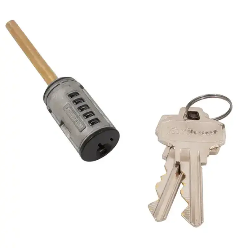 Kwikset 85174-001 Cylinder for Single Cylinder Deadbolts and Electronic Deadbolts with SmartKey SC1 Keyway Black Finish