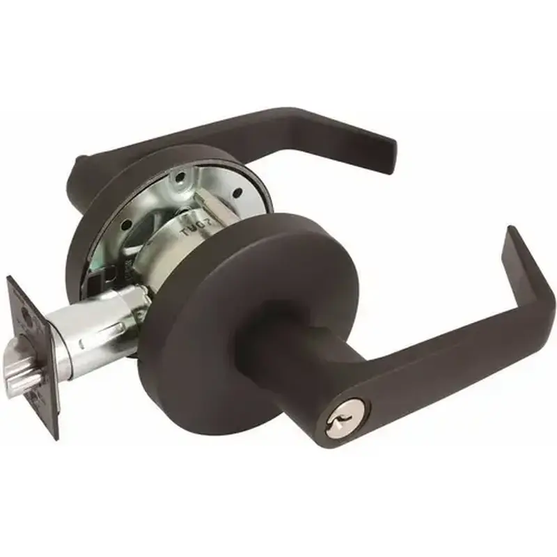 US Lock USX2052A10B 2050 GR2 US10B 2-3/4 in. Backset Entrance Door Lever SC1 Oil-Rubbed Bronze