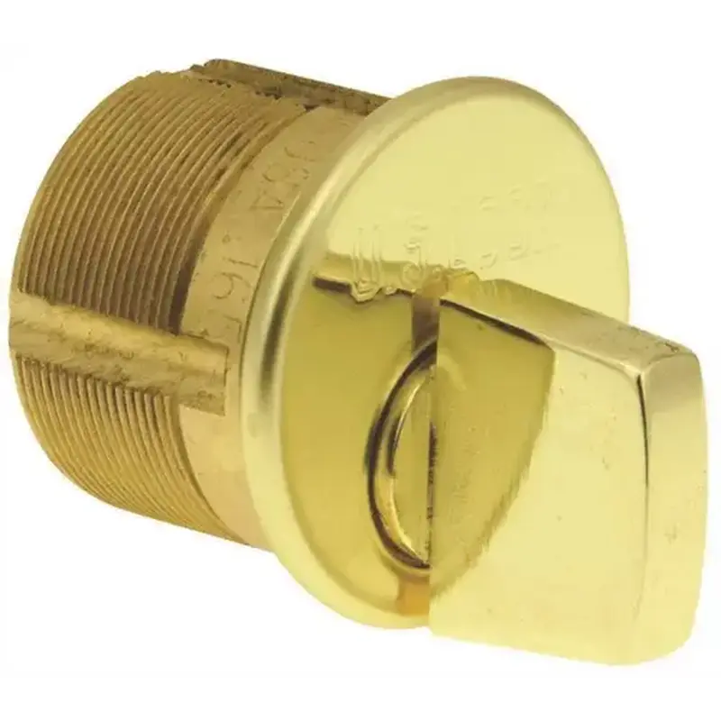 US Lock 7161TK2-03 Thumbturn Cylinder 1 in. Adams Rite Cam Brass