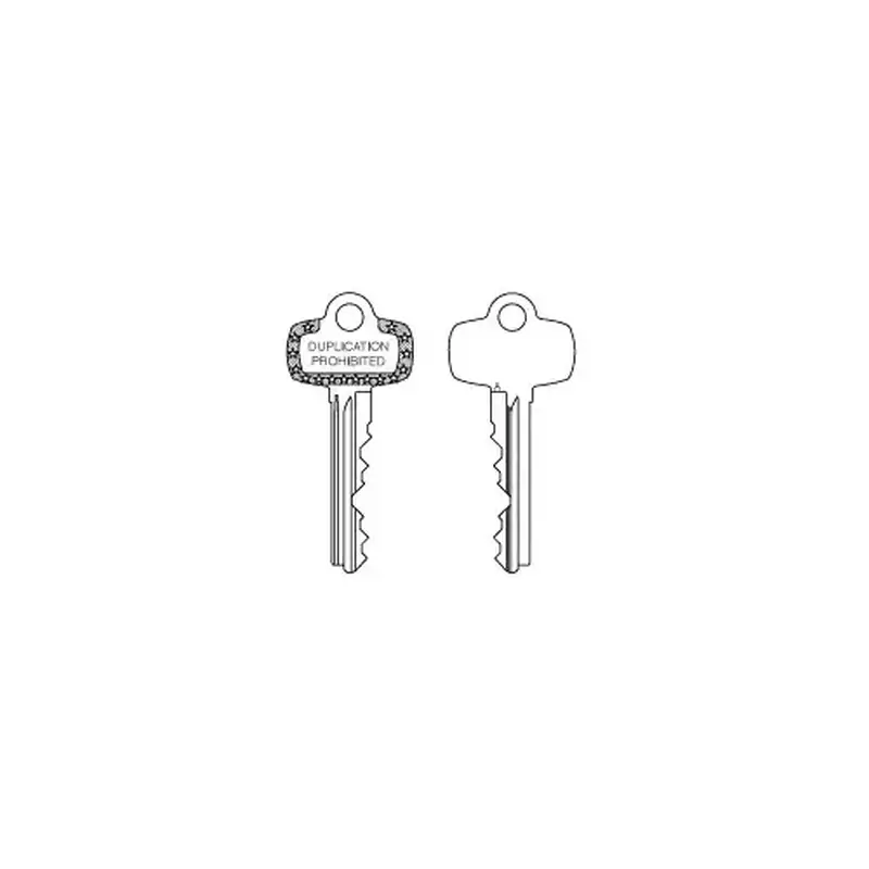 Schlage Commercial 48310GRN Cut Operating Key for Green Construction Cores