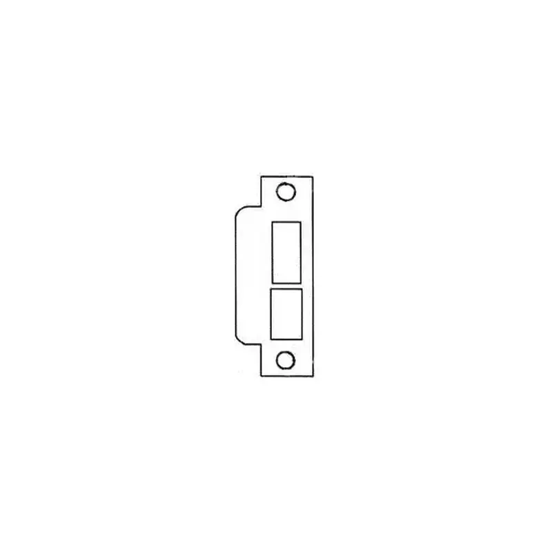 Baldwin 6340260 Estate Mortise Lock ASA Strike Polished Chrome