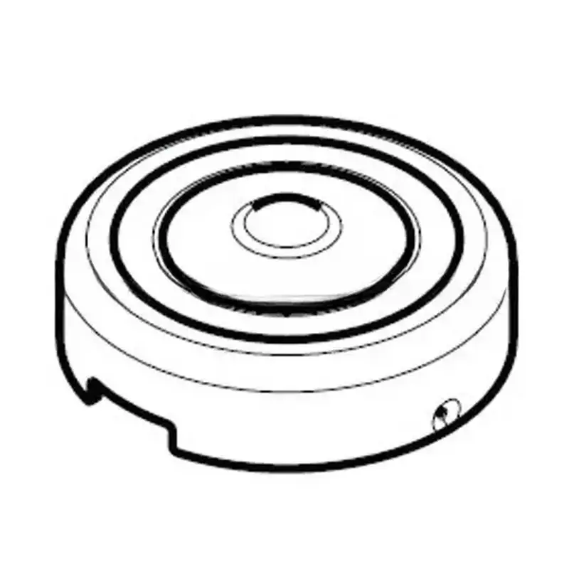 Kwikset 82215-5 Handleset Interior Screw Cap Cover, Satin Brass Blackened