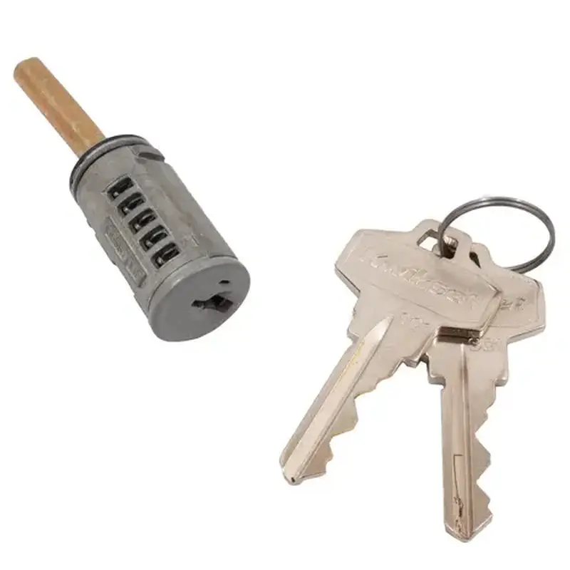 Kwikset 85173-003 Cylinder for Single Cylinder Low Profile Deadbolts with SmartKey SC1 Keyway Silver Finish