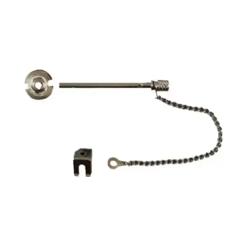 National Hardware N183640 V813 Patio Door Security Pin Nickel Finish