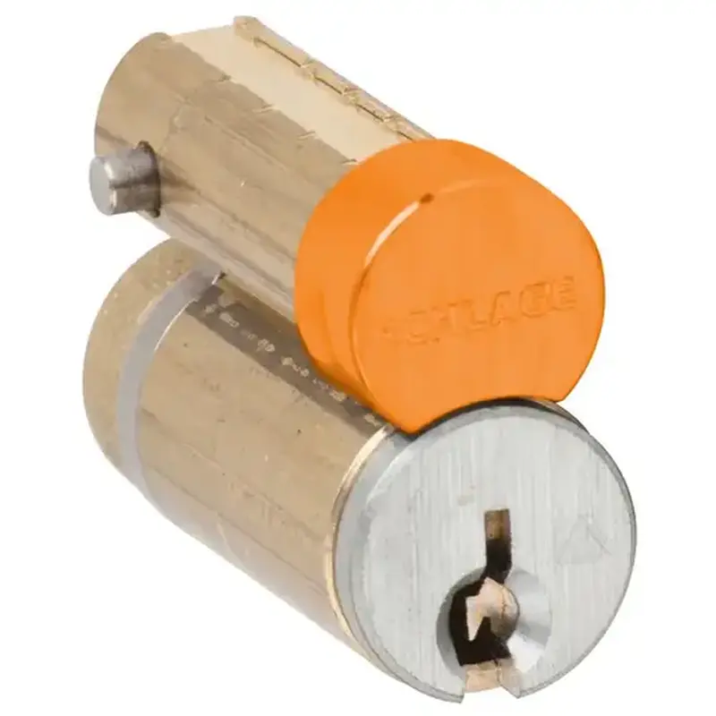Schlage 23-030 ICA ORG FSIC Construction Core, Orange Applied