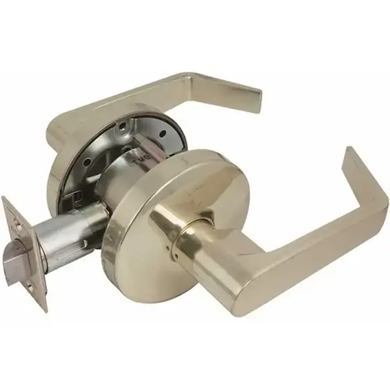 US Lock USX2052N3 2050 GR2 2-3/4 in. Backset US3 Passage Hall/Closet Door Lever Bright Brass