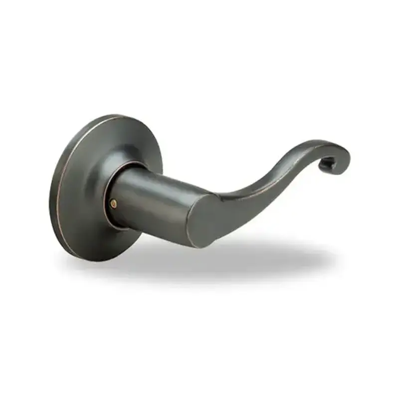 Yale Residential 81SL-SP-RH-10BP Savannah Dummy Lever, Oil Rubbed Dark Bronze