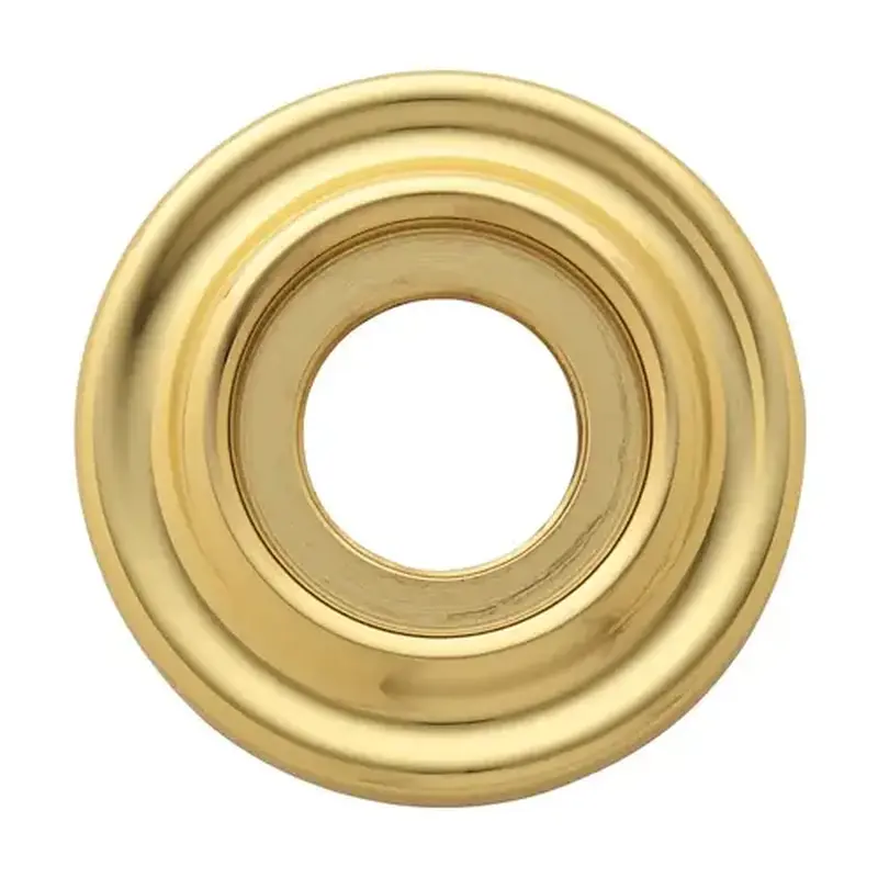 Baldwin 5002031 Estate Solid Brass Rosette Pair