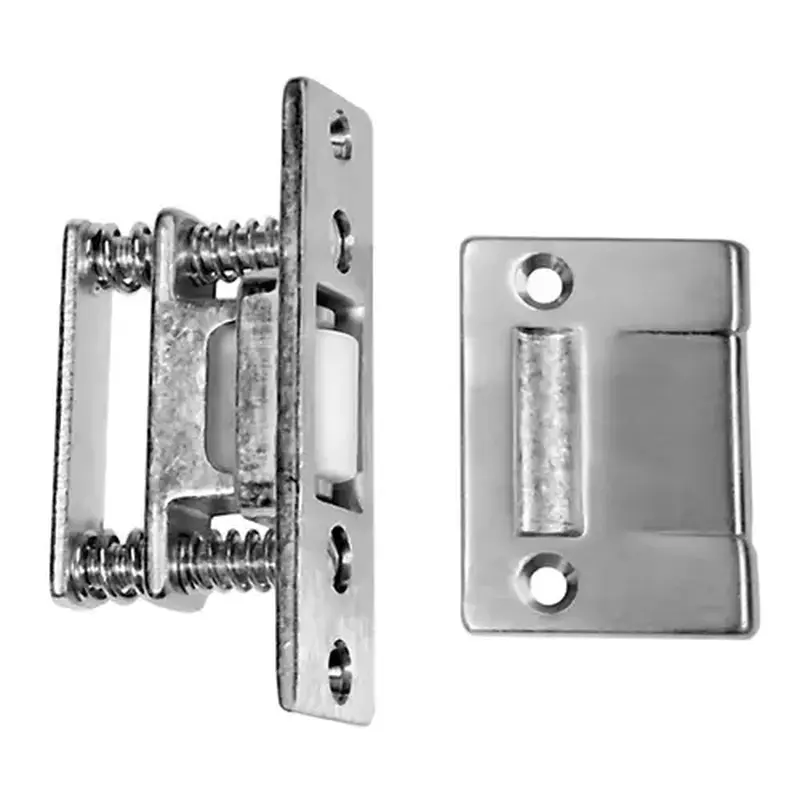 Rockwood 59026 Roller Latch with Full Lip Strike Bright Chrome Finish