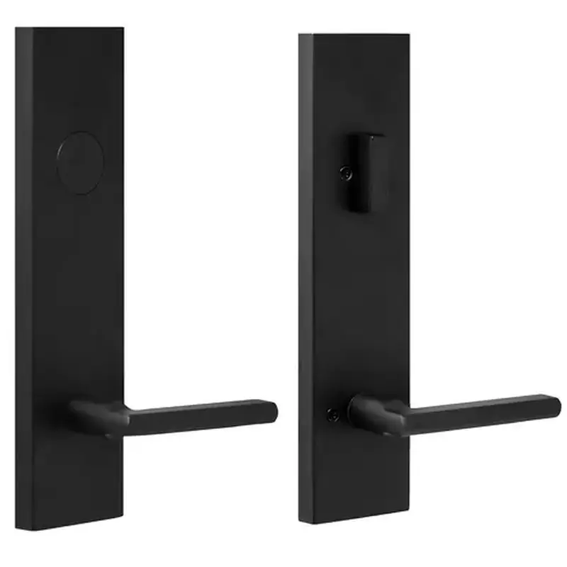 Weslock 0662552520020  Atlas Lever Addy Escutcheon Dummy Handle Matte Black Finish