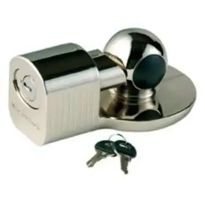 Master Lock 377DATSC 1-7/8 in. and 2 in. Universal Coupler Lock Silver