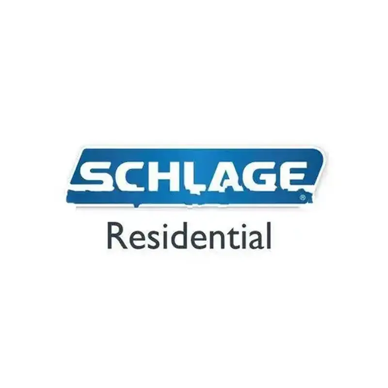 Schlage Residential F10PLY622COL Plymouth Knob with Collins Rose Passage Lock with 16080 Latch and 10027 Strike Matte Black Finish