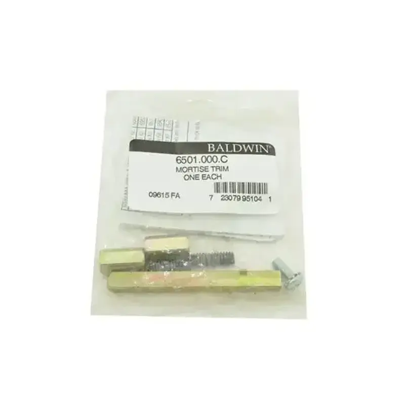 Baldwin 6501000C Estate Mortise Thick Door Kit