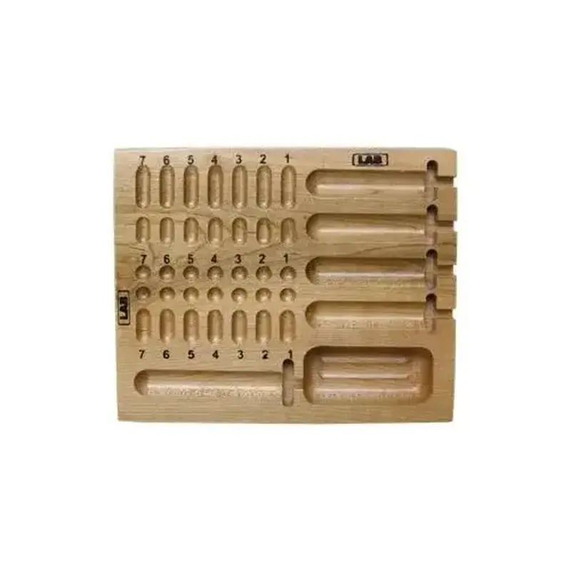 LAB LPB001 Wood Block Pinning Tray