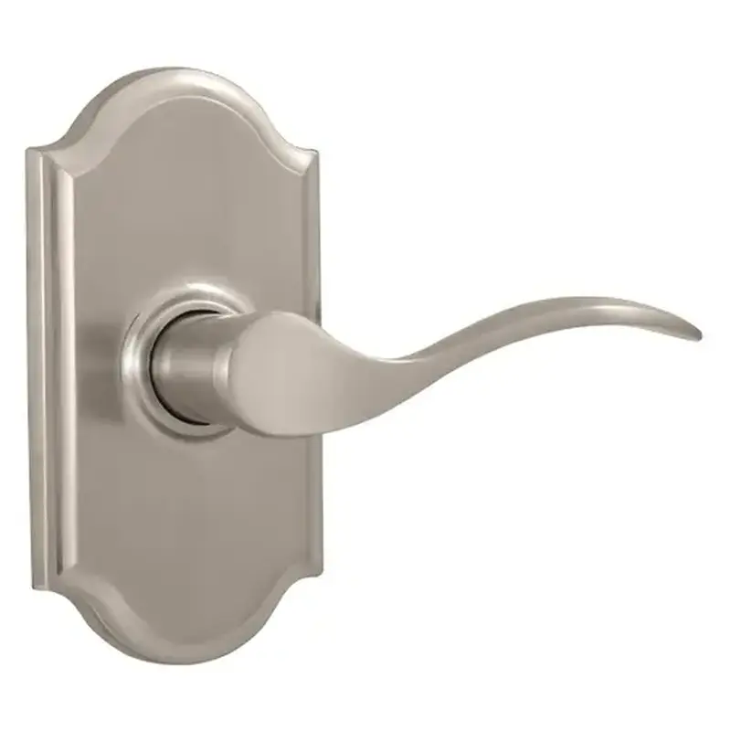 Weslock 01700UNUNSL20  Bordeau Premiere Passage Lock with Adjustable Latch and Full Lip Strike Satin Nickel Finish