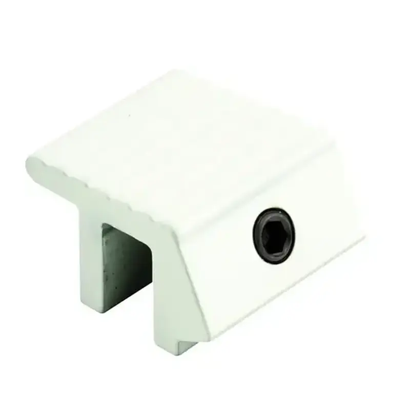 Prime-Line U 9812 Sliding Window Lock, Aluminum, Painted - pack of 2