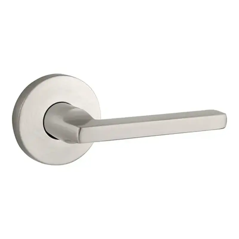 Baldwin HD-SQU-R-CRR-150 Square Reserve Lever Satin Nickel
