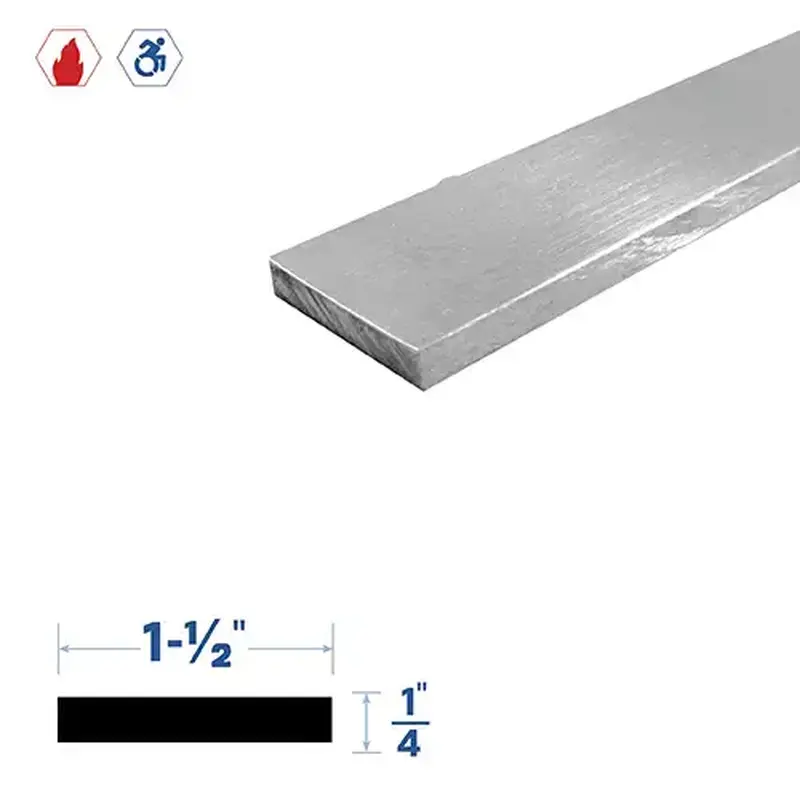 Brixwell 1412MA 1-1/2" by 1/4" Shim Mill Aluminum
