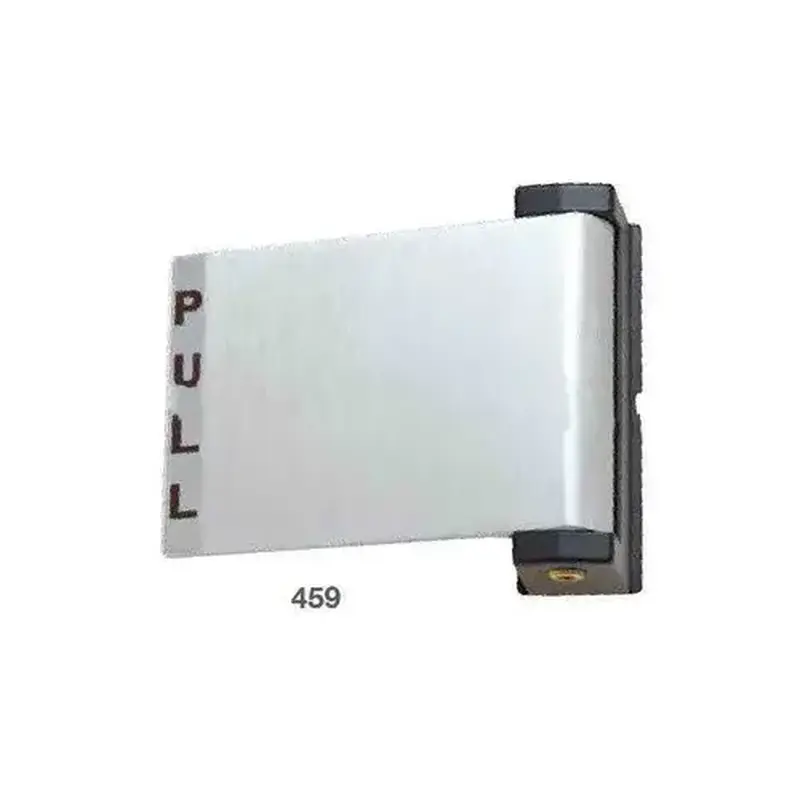 Kaba Ilco 459-03-00-628 459 Series Push/Pull Paddle Satin Aluminum Clear