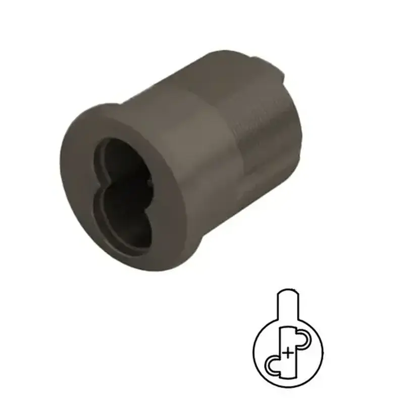 Kaba Ilco R28106-2-10B SFIC Mortise Housing Dark Oxidized Satin Bronze Oil Rubbed