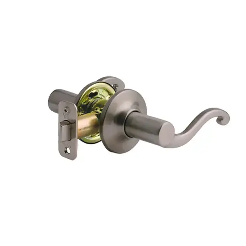 Yale Residential 101SL-SP-15A-01411-02000 Savannah Passage Lever, Satin Nickel Blackened