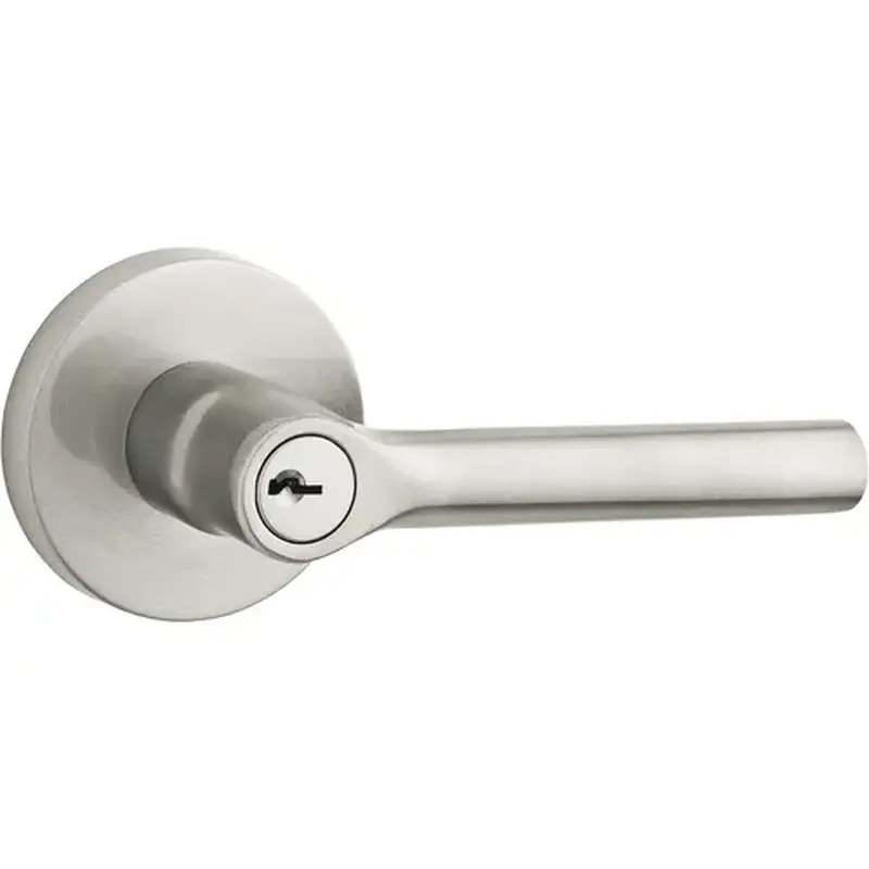 Baldwin Reserve EN-TUB-CRR-150 EN.TUB.CRR.150.6L.DS Tube / Round Entry - Satin Nickel