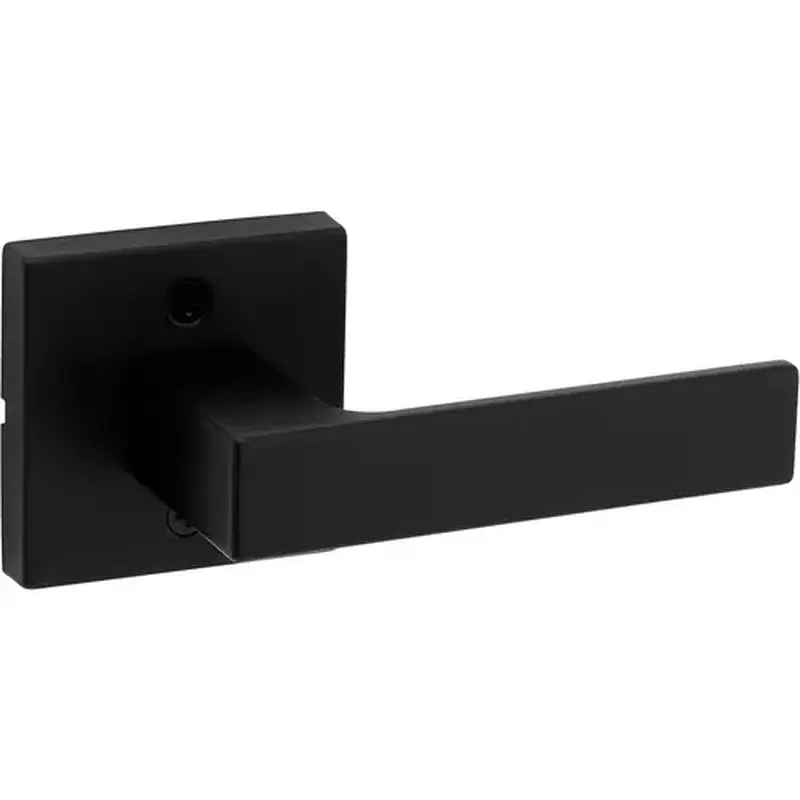 Kwikset 720SAL 514 SQT CP Passage Lever Singapore Matte Black 1-3/4" Matte Black