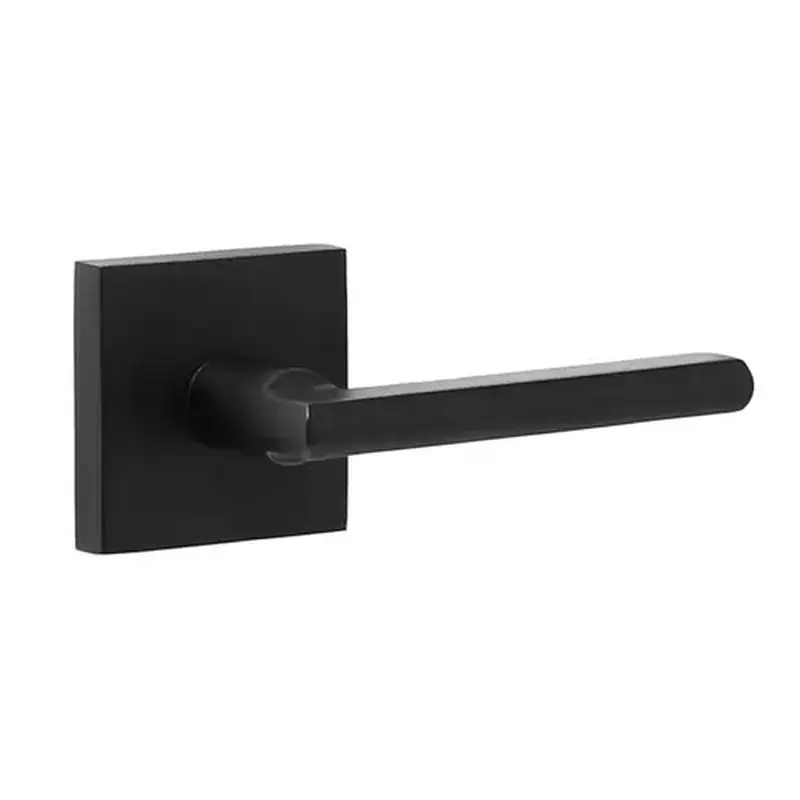 Weslock 007005252SL20  Atlas Lever Passage Lock with Adjustable Latch and Matte Black Finish