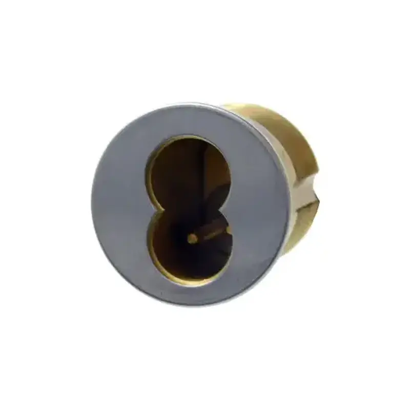 Marks R2183/26D-10 MESC600A SFIC 1-3/8" Mortise Housing, Cloverleaf Cam for MESC600A, Satin Chrome US26D/626