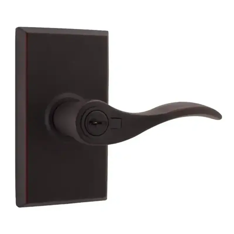 Weslock R7340H1H1SL23  Right Hand Carlow Square Entry Lock with Adjustable Latch and Full Lip Strike Oil Rubbed Bronze Finish