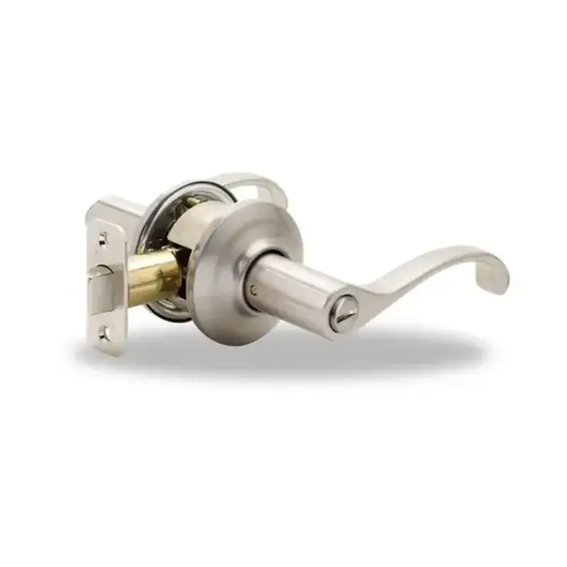 Yale Residential 21MC-SP-15-01D64-02000 McClure Privacy Lever, Satin Nickel