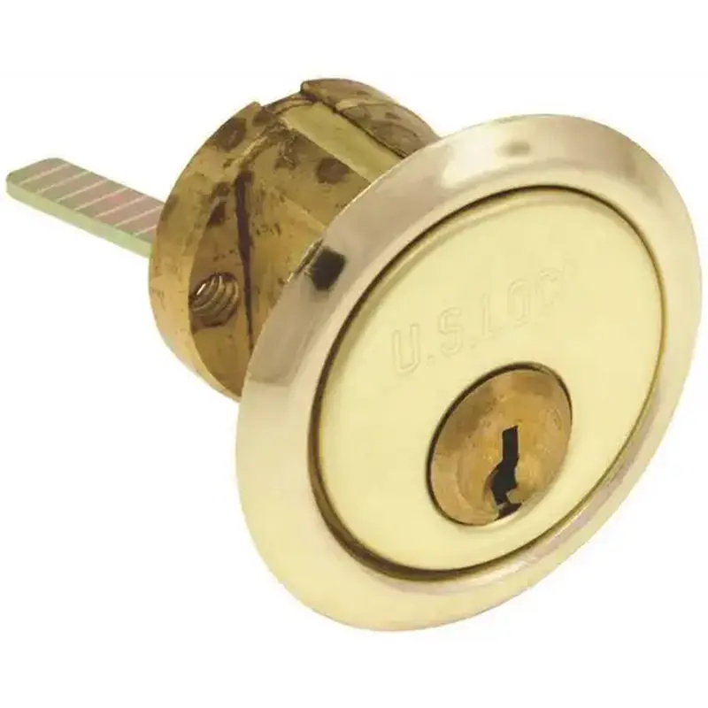 Kaba Ilco 7075KS10-26D-KD Kwikset Rim Cylinder Satin Chrome
