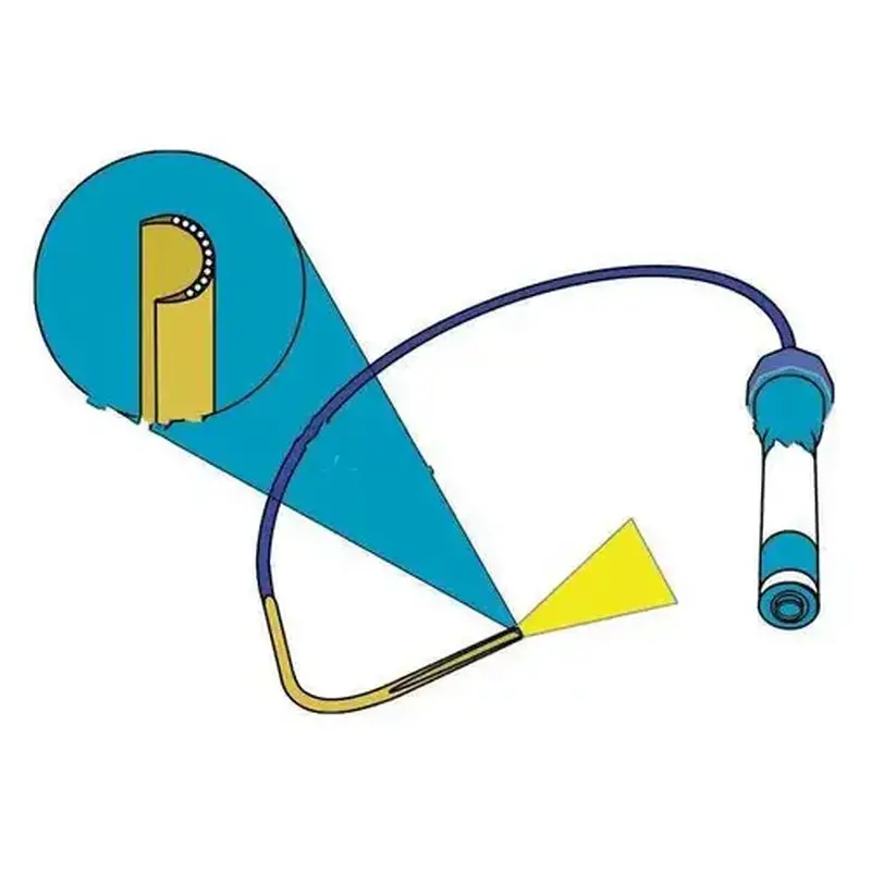 Keedex LIT-M MOONLIGHT, ATTACHES TO MAGLITE MOONLIGHT, ATTACHES TO MAGLITE FITS INTO 1/4" OPENING FOR VIEWNG INSIDE DRILLED HOLE FIBER-OPTIC