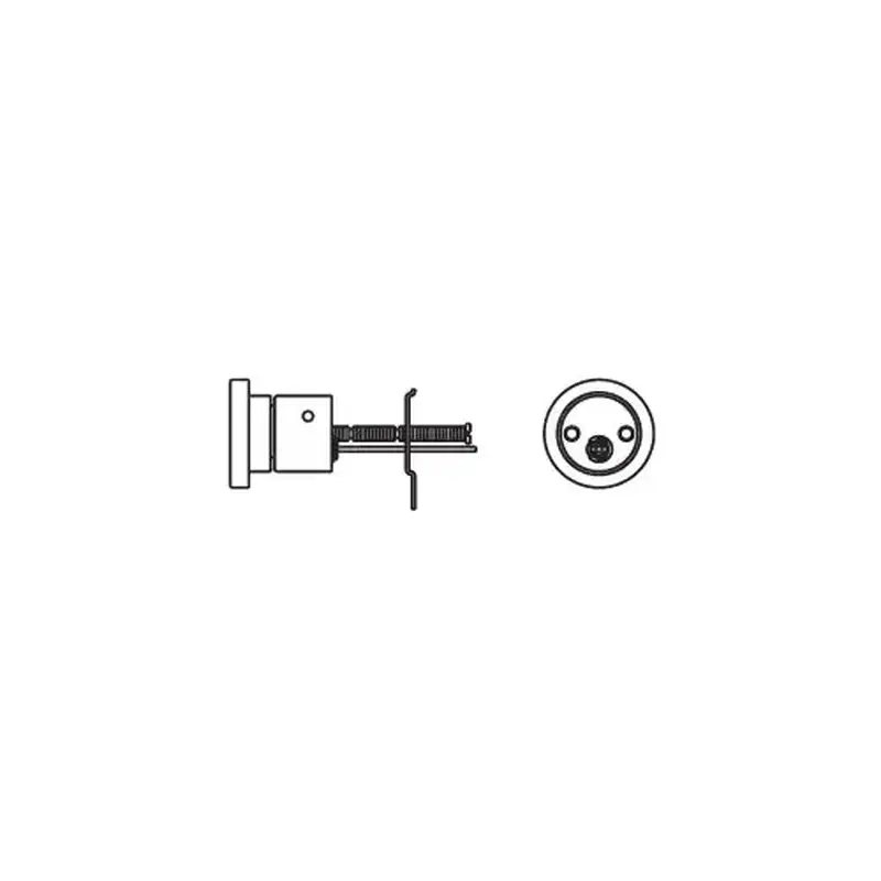 Schlage Commercial 20-057C 626 FSIC Rim Cylinder C Keyway, Satin Chrome