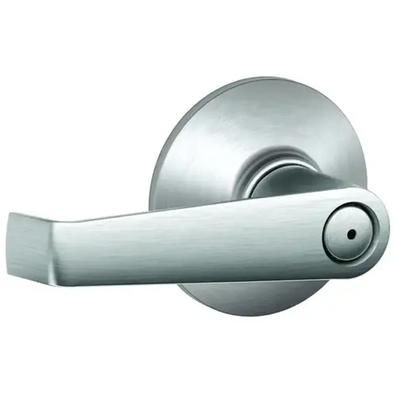 Schlage F40ELA626 Elan Series F40 ELA 626 Privacy Lever, Zinc, Satin Chrome