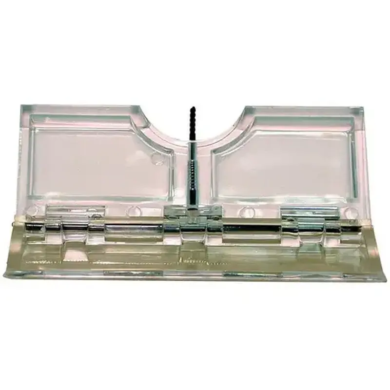 Barton Kramer 184C Bandit Bar Door And Window Lock Lexan Silver Pair
